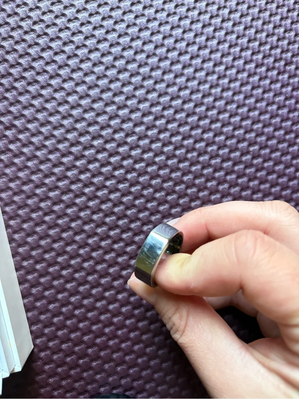 Oura Ring Gen 3 Heritage Silver Size 8 Complete Original Packaging Functional